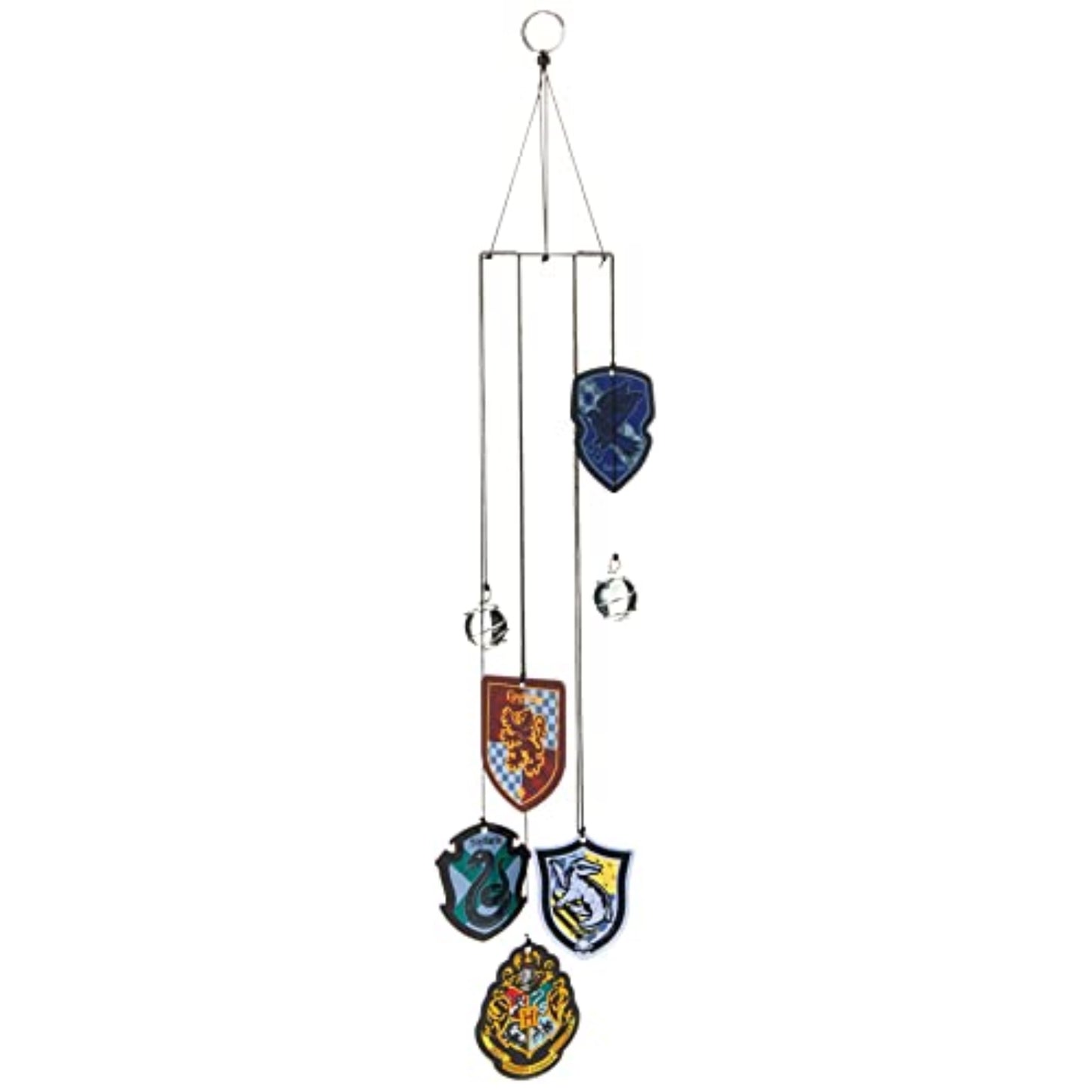 Harry Potter Hogwarts House Crests Windchime Outdoor Garden Wind Chime 17 Inch