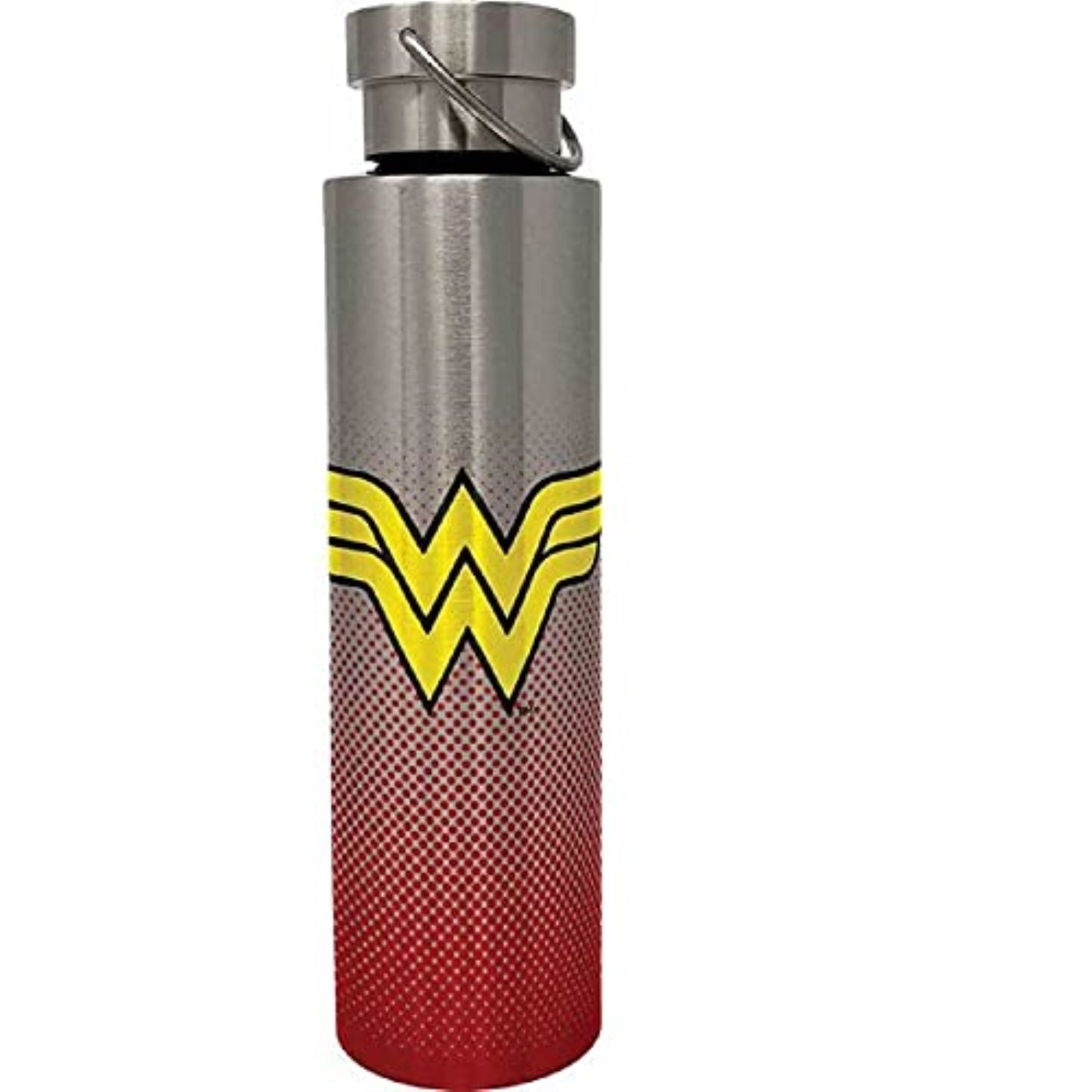 Spoontiques DC Comics Wonder Woman Stainless Steel Bottle with Twist Lid 24 ounces