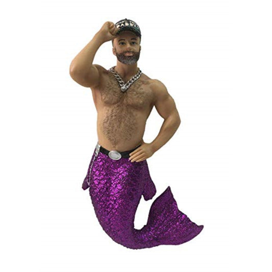 December Diamonds Merman Who's Your Daddy Christmas Ornament