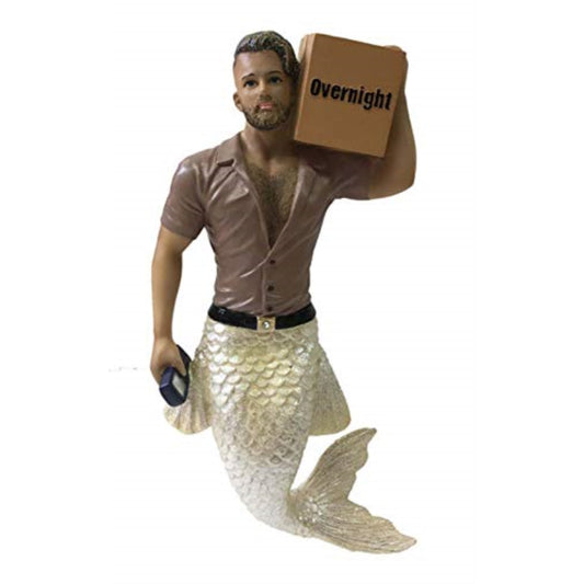 December Diamonds Merman Ornament Big Package 55-55105 7 Inches