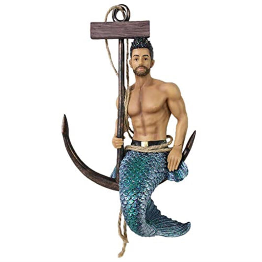 December Diamonds Merman Fresh Catch Christmas Ornament