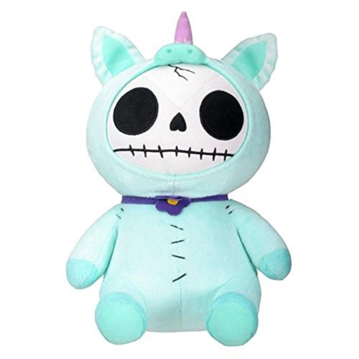 Furrybones Unie Unicorn Skeleton in Costume Stuffed Animal Soft Plush Doll 11.5 inch