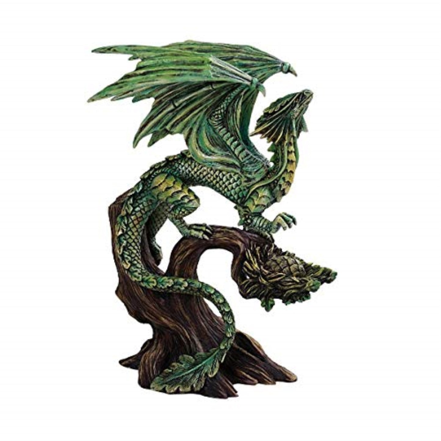 Anne Stokes Age of Dragons Forest Winged Dragon on Tree Home Decorative Resin Figurine 10 inch