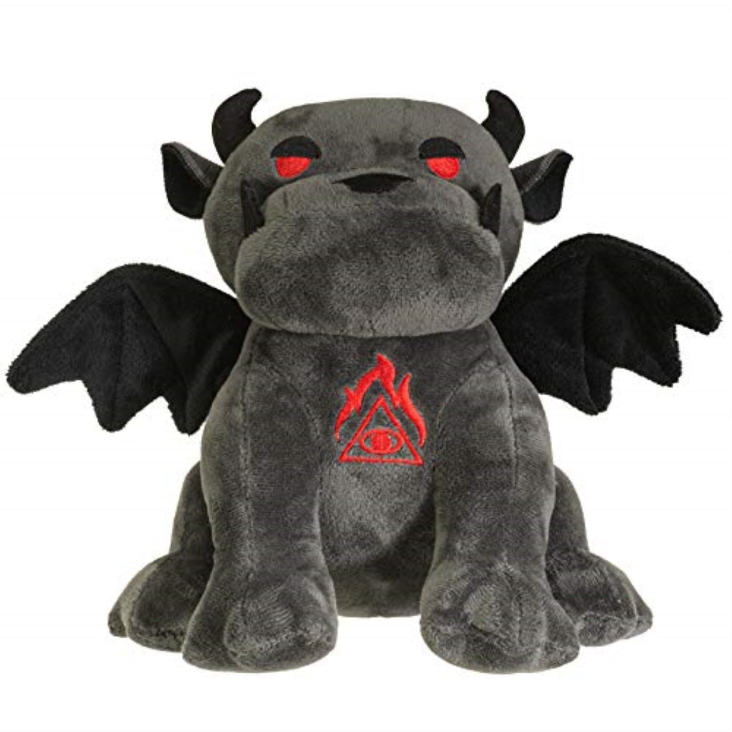 Black Gargoyle Gothic Plush Stuffed Animal 7.25 inch
