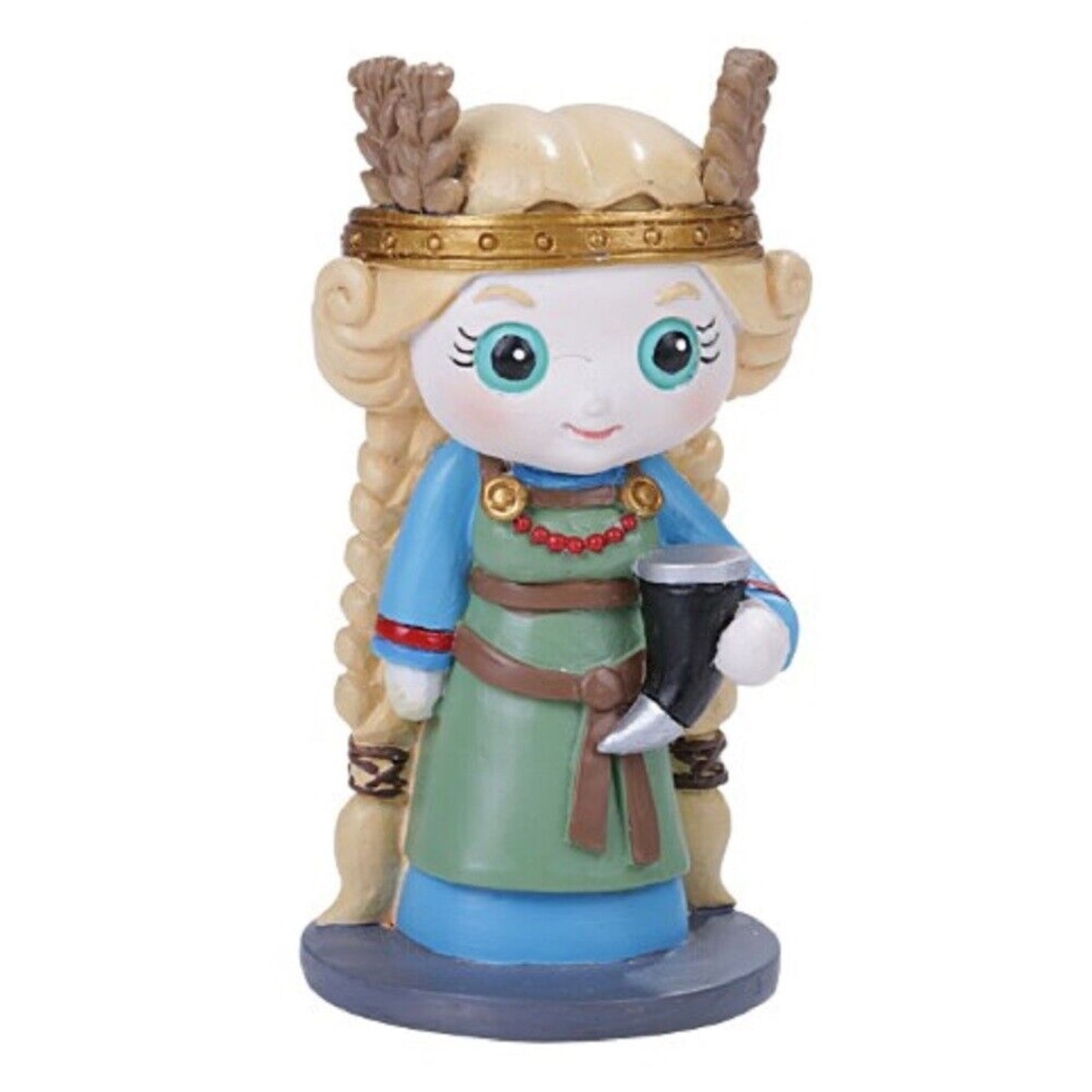 Norsies Sif The Gold Haired Wife of Thor Cute Norse Mythology Figurine 3.75 inch