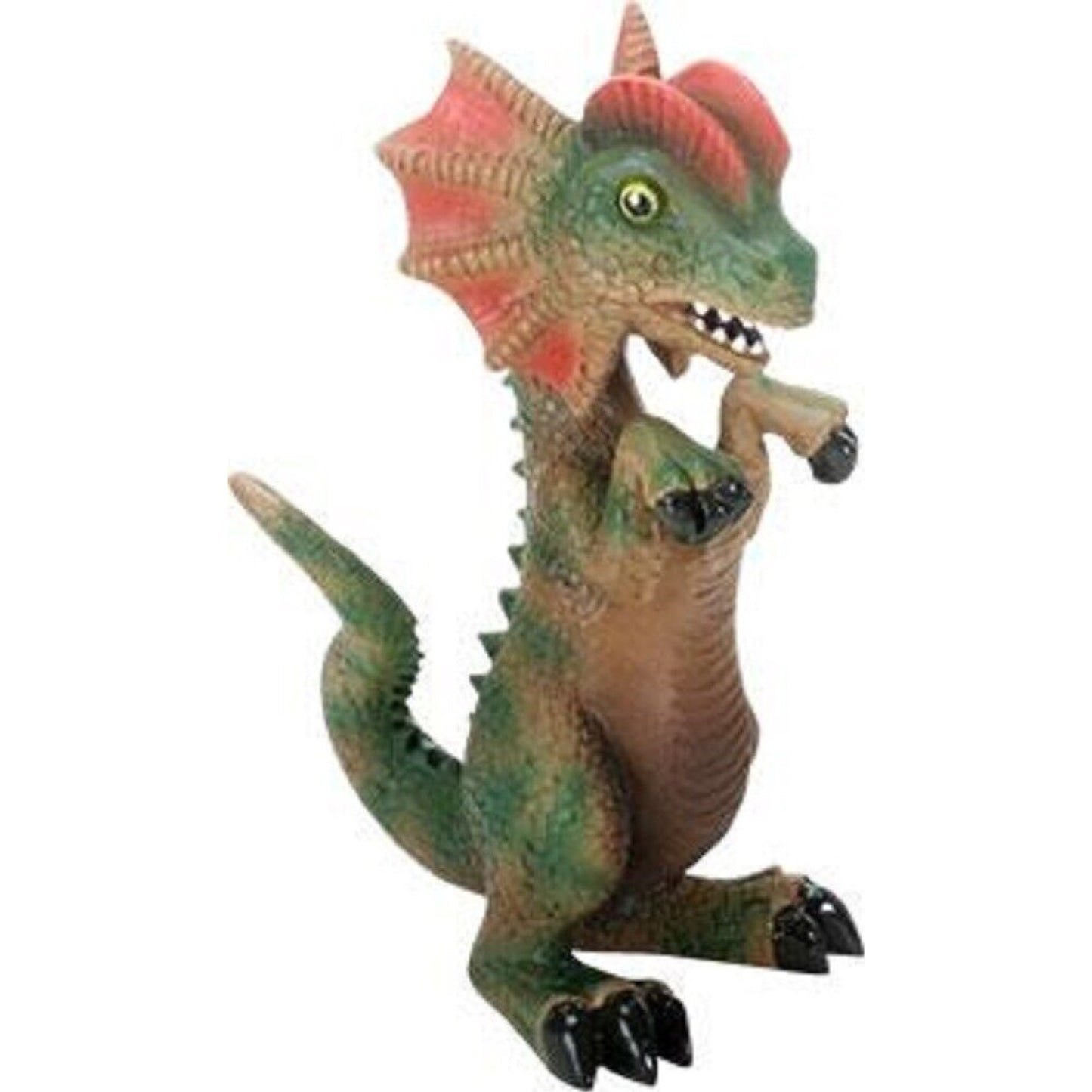 Dilophosaurus Dinosaur Figurine Jurassic Dino Collectible Decoration 4 Inch