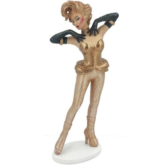 December Diamonds 55-55251 Goldie Yawn  What A Drag Drag Queen Ornament Figurine 8.25 Inches