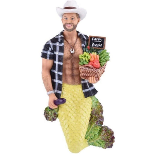 December Diamonds 55-55414 Merman Big N Tasty Hanging Ornament