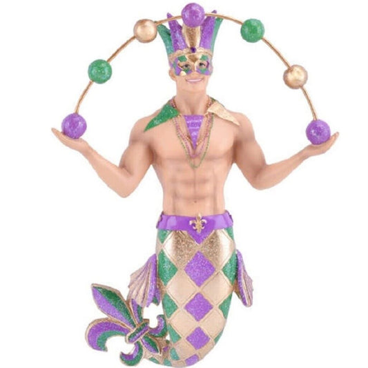 December Diamonds Merman Big Easy Hanging Ornament 55-55422