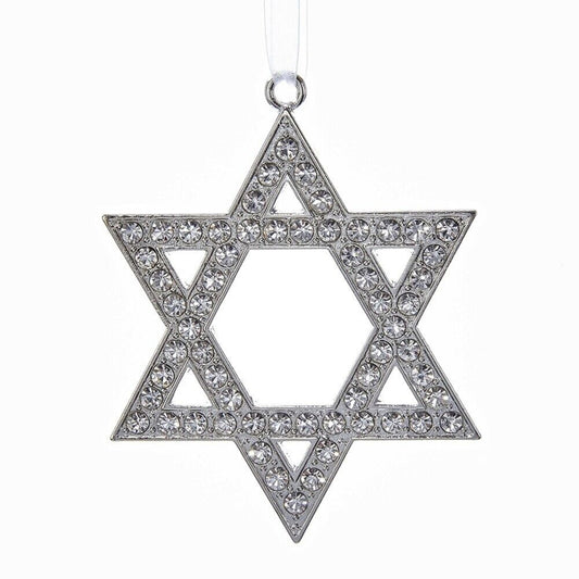Kurt S. Adler Metal Star of David Ornament C6745