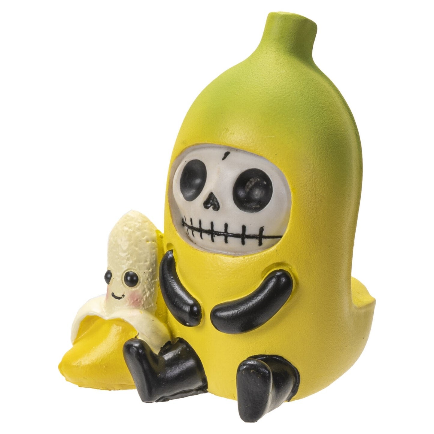 Furrybones Na Na Yellow Banana Skeleton in Costume Figurine 3.2 inch