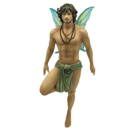 December Diamonds Kalan Male Fairy Christmas Tree Ornament Faeries 5555027 Pixie