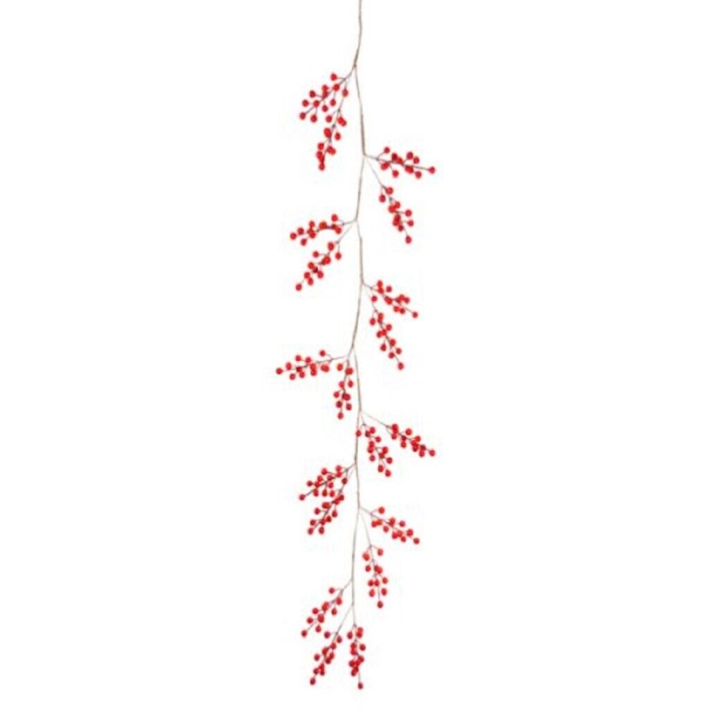 Ganz Red Berry Christmas Garland Stand 54 Inches Long