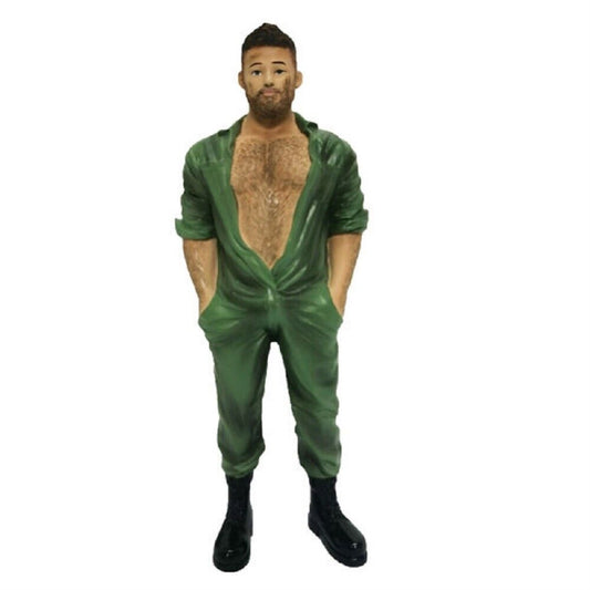 December Diamonds Poke The Bear Series 55-55319 Mechanic Bear Christmas Ornament