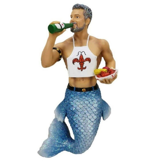 December Diamonds Craw Daddy Merman Christmas Ornament 5555127