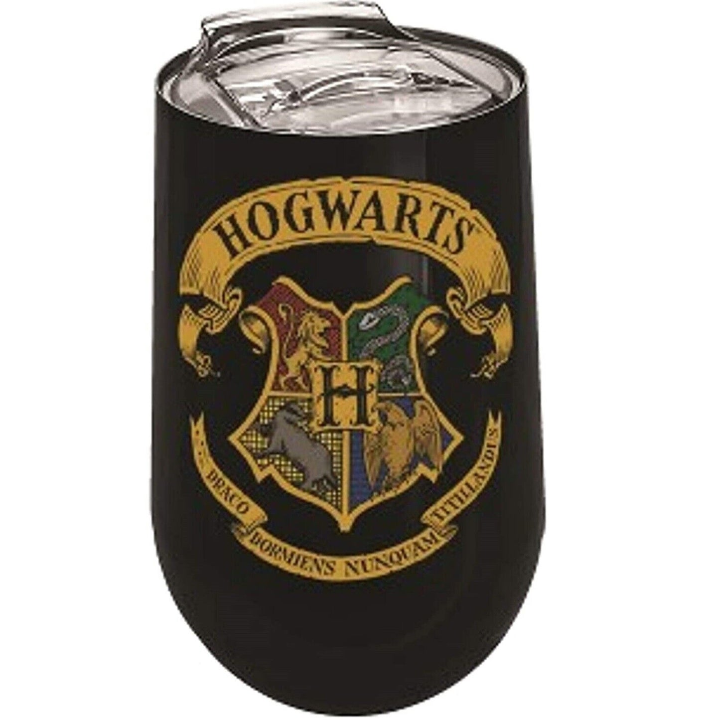 Harry Potter Hogwards Logo Stainless Steel Double Wall Insulated Wine Tumbler Mug 16 ounce