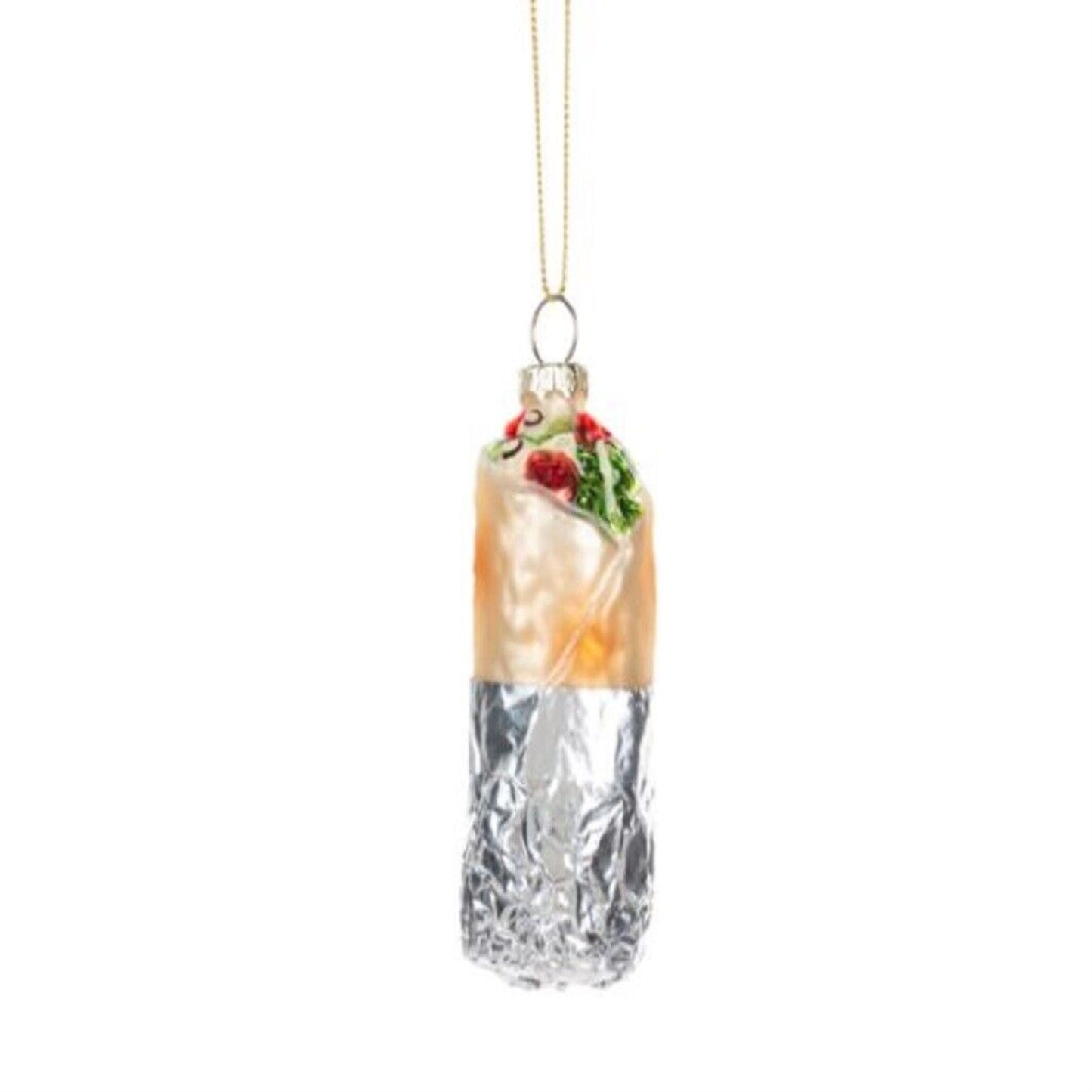 Ganz Burrito Christmas Tree Ornament 4.3 Inch Multicolor