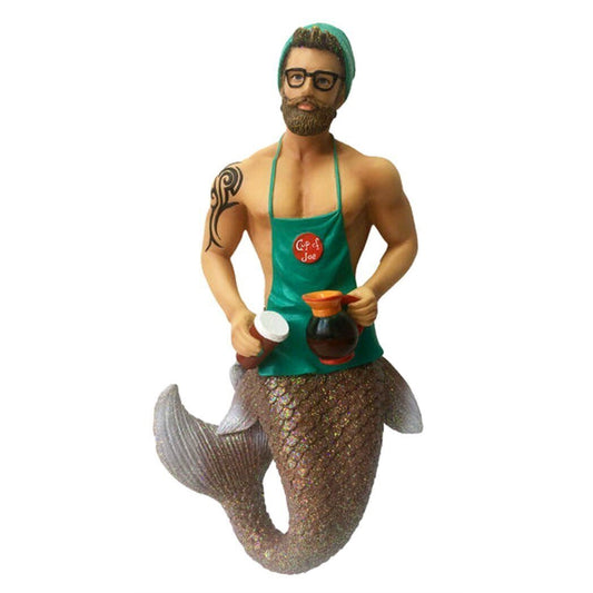 December Diamonds Java Joe Merman Coffee Barista Christmas Ornament 5555077