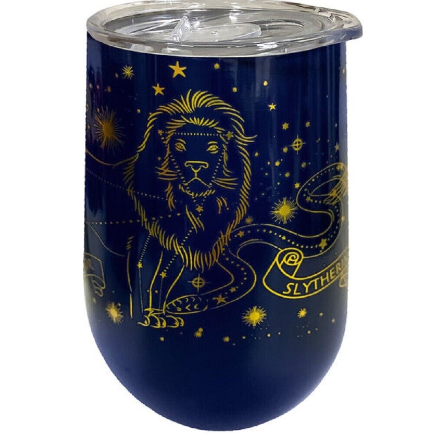 Harry Potter Hogwarts All Houses Constellations Stainless Steel Double Wall Insulated Wine Tumbler 16 ounce