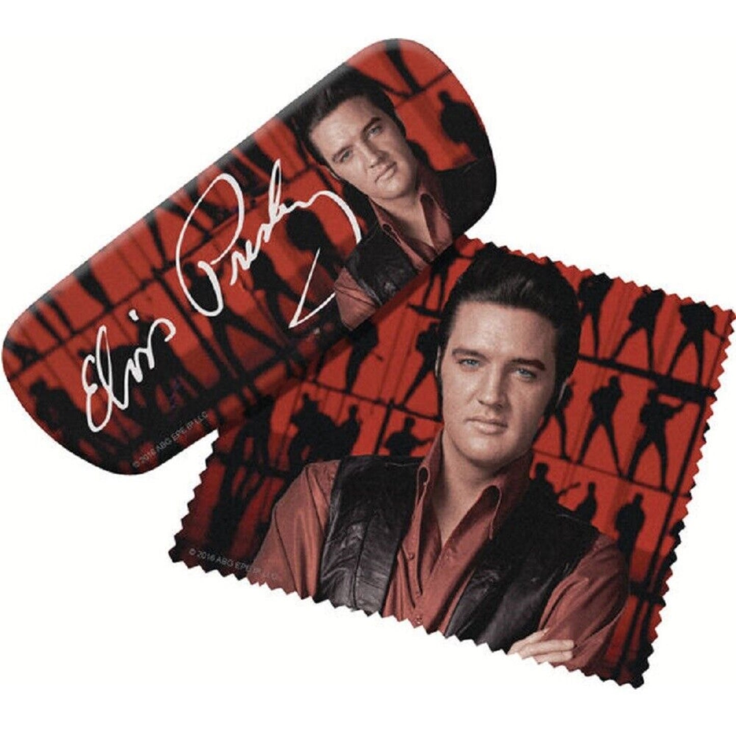 Elvis Presley Eyeglass Case with Lens Cloth