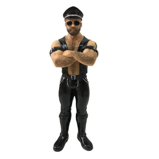 December Diamonds Poke The Bear Biker Bear Christmas Ornament