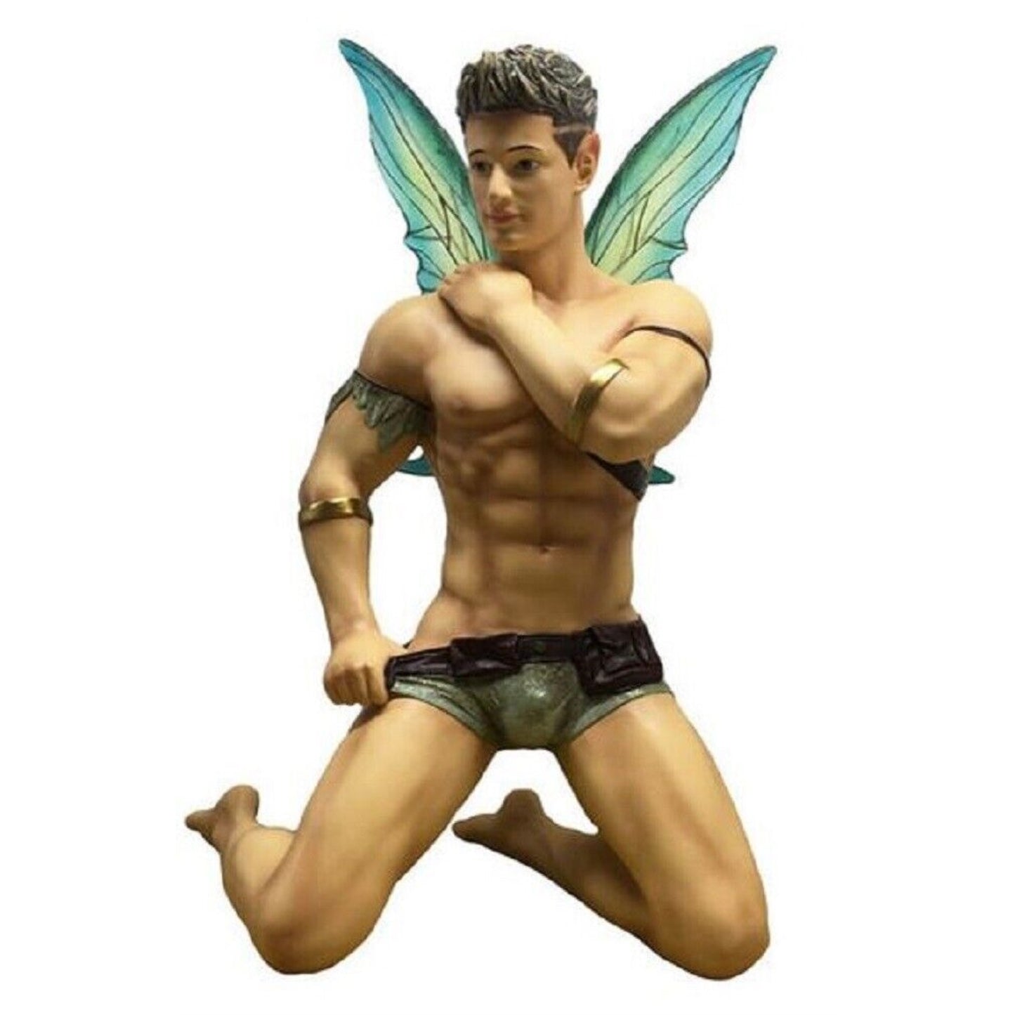 December Diamonds Elvin Male Fairy Large Figurine Sculpture 5555066 Pixie