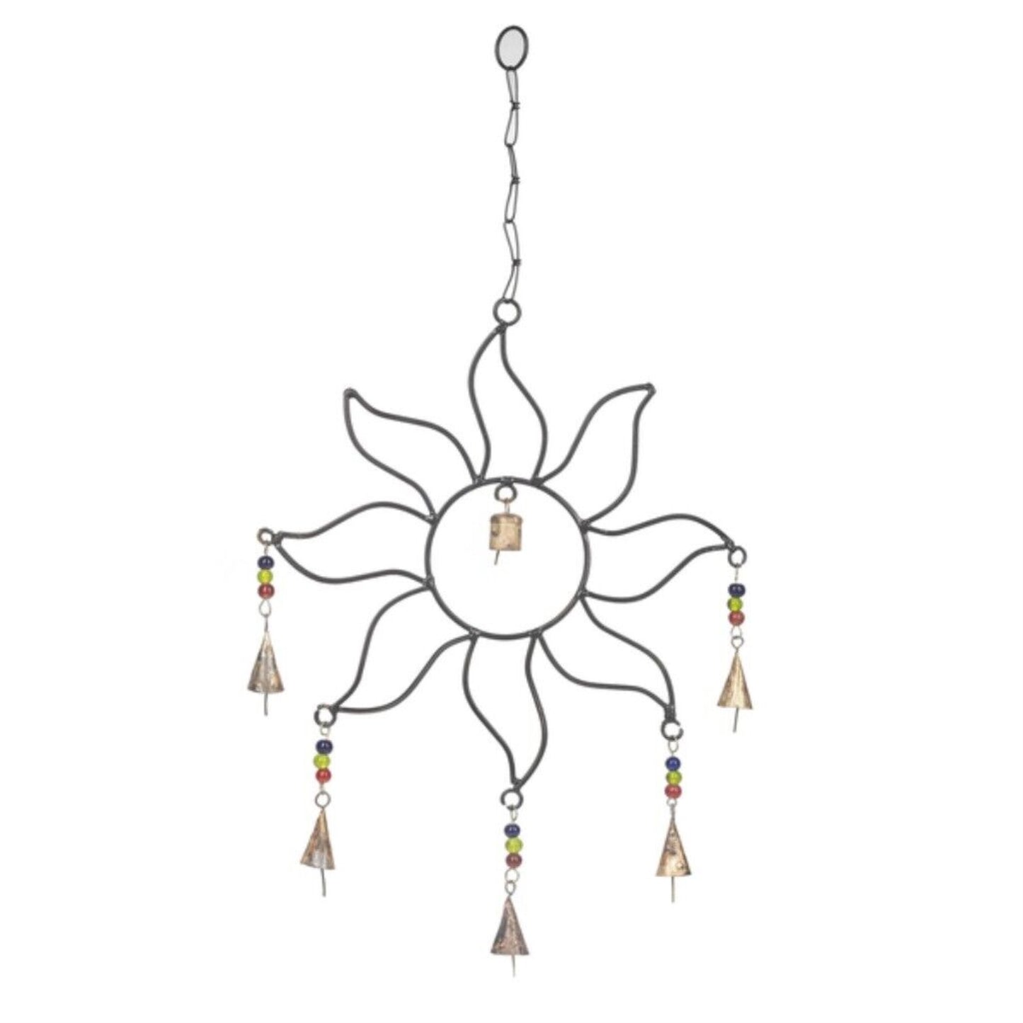 Ganz Sun Metal Wind Chime Outdoor Garden Windchime 22 Inch