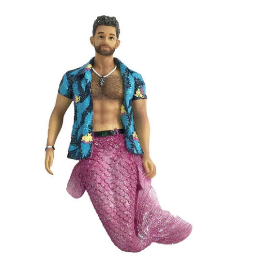December Diamonds 55-55154 Merman Ornament Beach Bim Bo