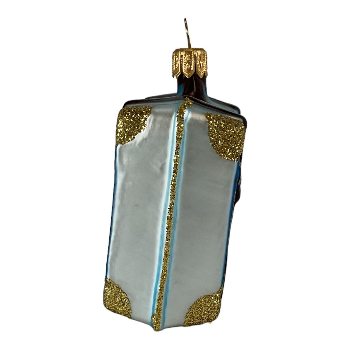 Pinnacle Peak Trading Ottawa Canada Travel Suitcase Polish Glass Christmas Ornament