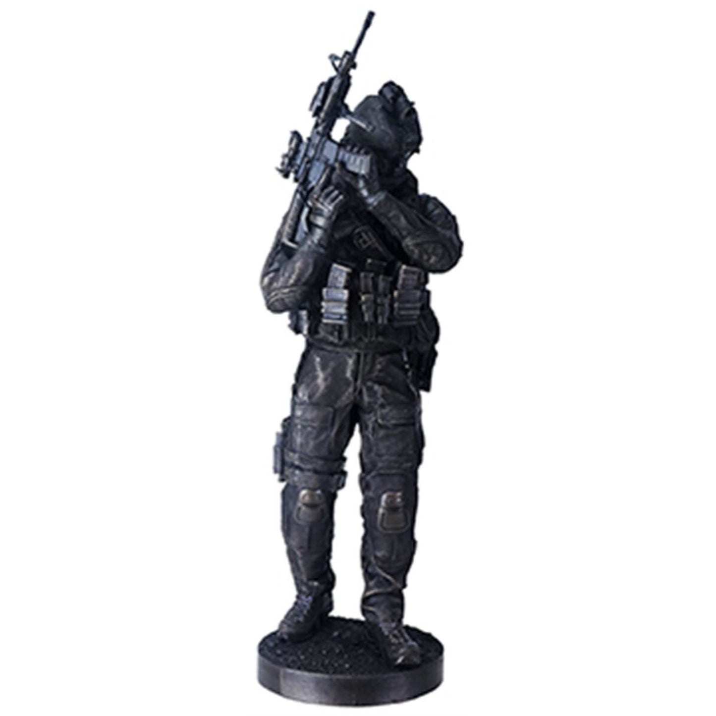 Walking with Gun Infantry Soldier Figurine Display 14.25 inch