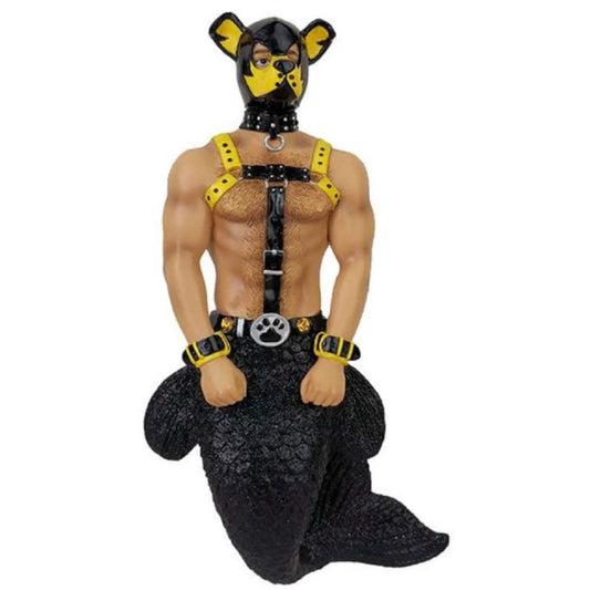 December Diamonds Pup Mask Merman Christmas Ornament 5555134
