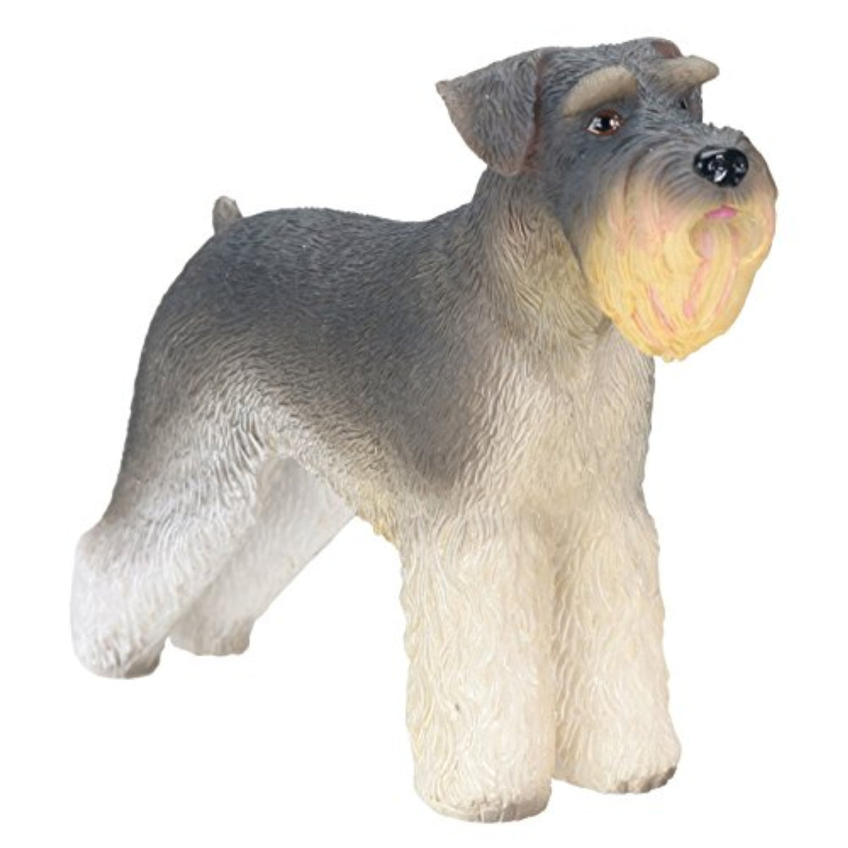 Schnauzer Dog Resin Statue Figurine Puppy 3.5 inch