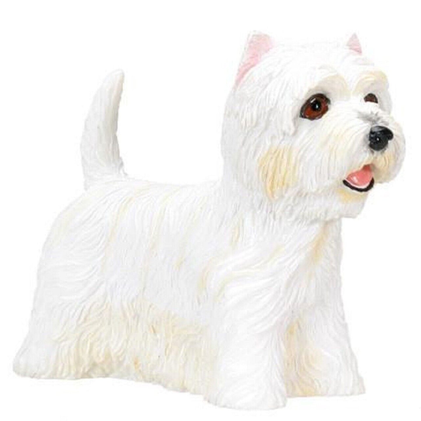 West Highland Terrier Dog Resin Figurine 3 Inch White