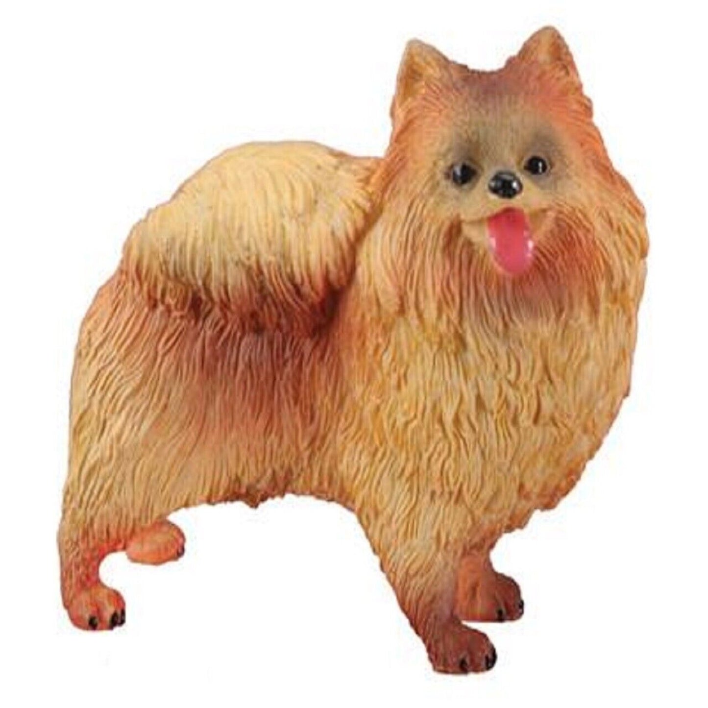 Pomeranian Dog Resin Figurine 2.5 Inch