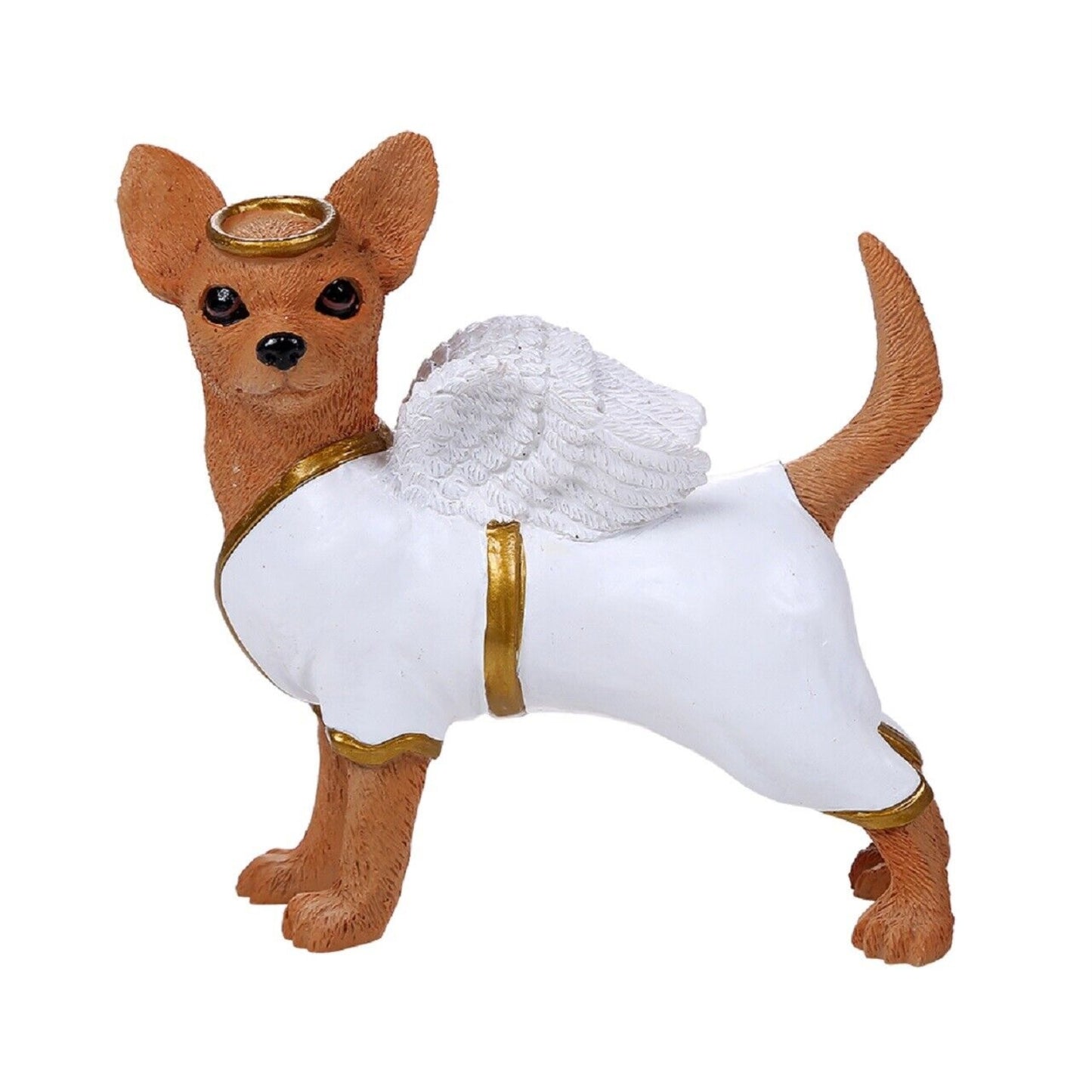 Adorable Guardian Angel Chihuahua Collection Cute Chihuahua in Costume Dog Figurine 4.5 x 4.75 inch