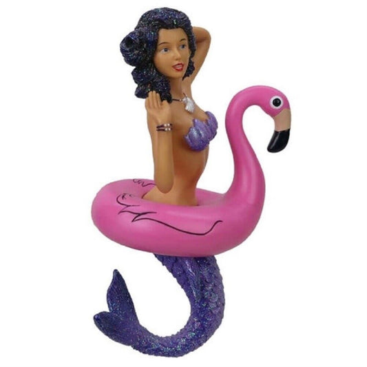 December Diamonds Miss Flamingo Mermaid Christmas Ornament 5555126