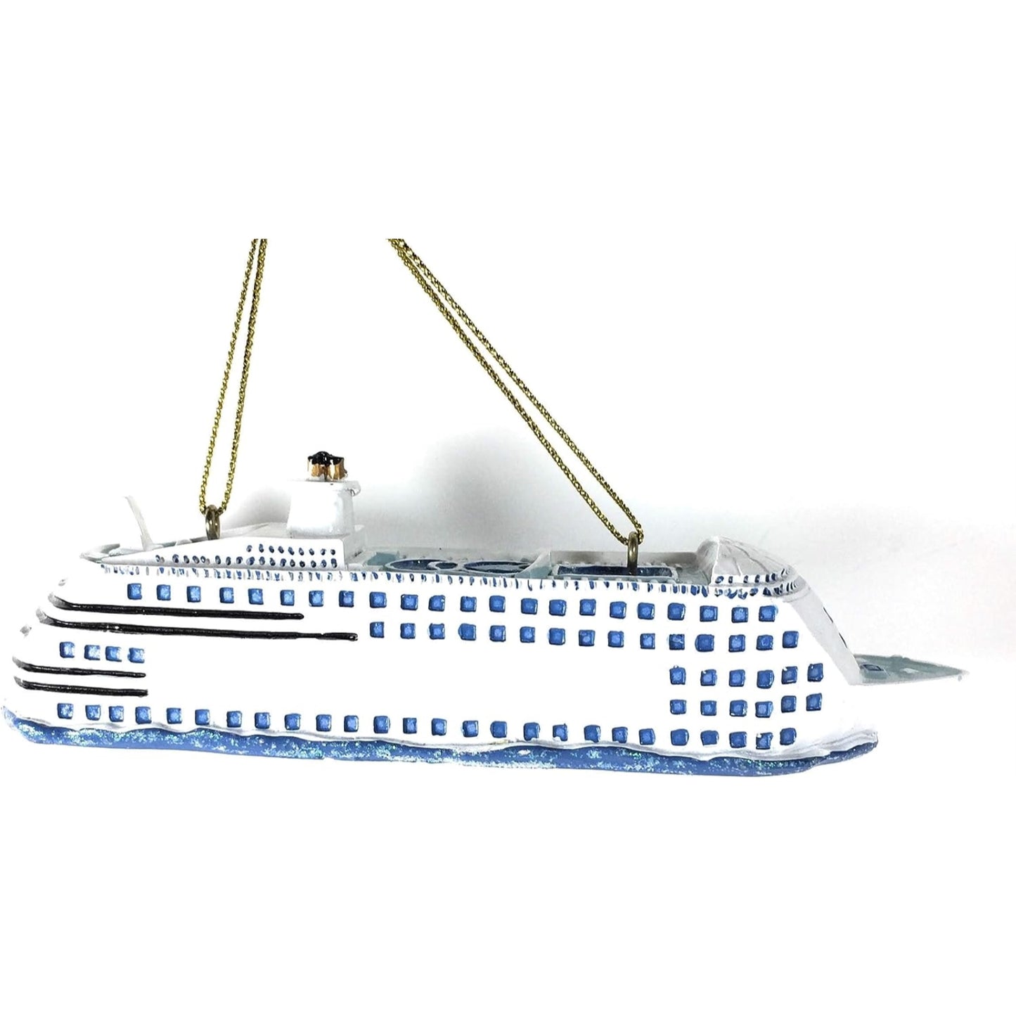 Kurt Adler Cruise Ship Christmas Ornament