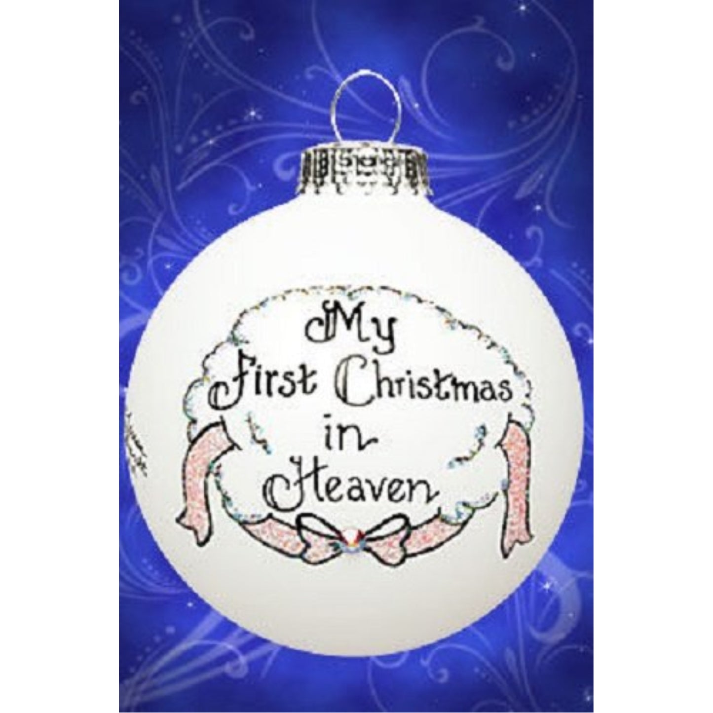 Memorial My First Christmas in Heaven Girl Ornament Female