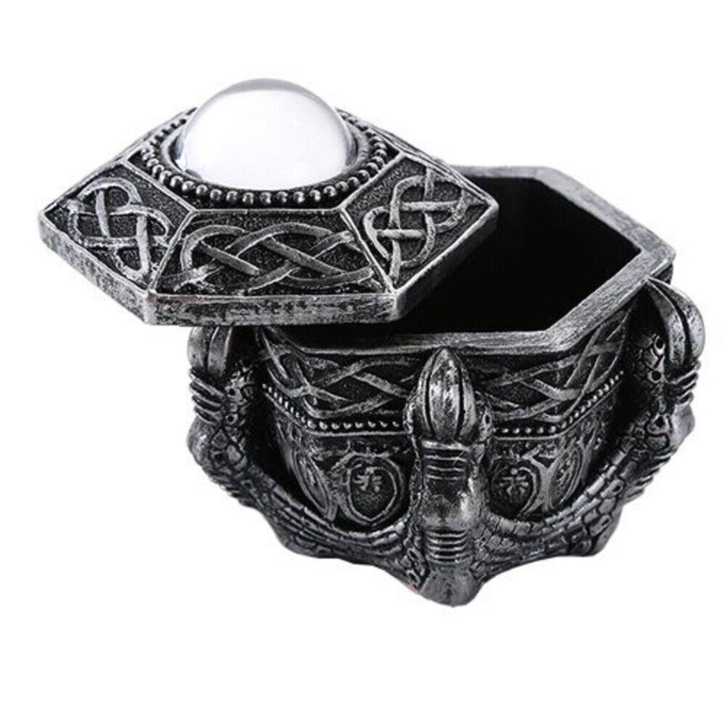 Dragon Claw Box Jewelry Trinket Box 3 inch
