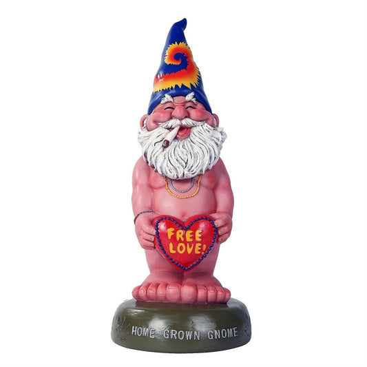 Pacific Giftware Pot Smoking Home Grown Garden Gnome Statue