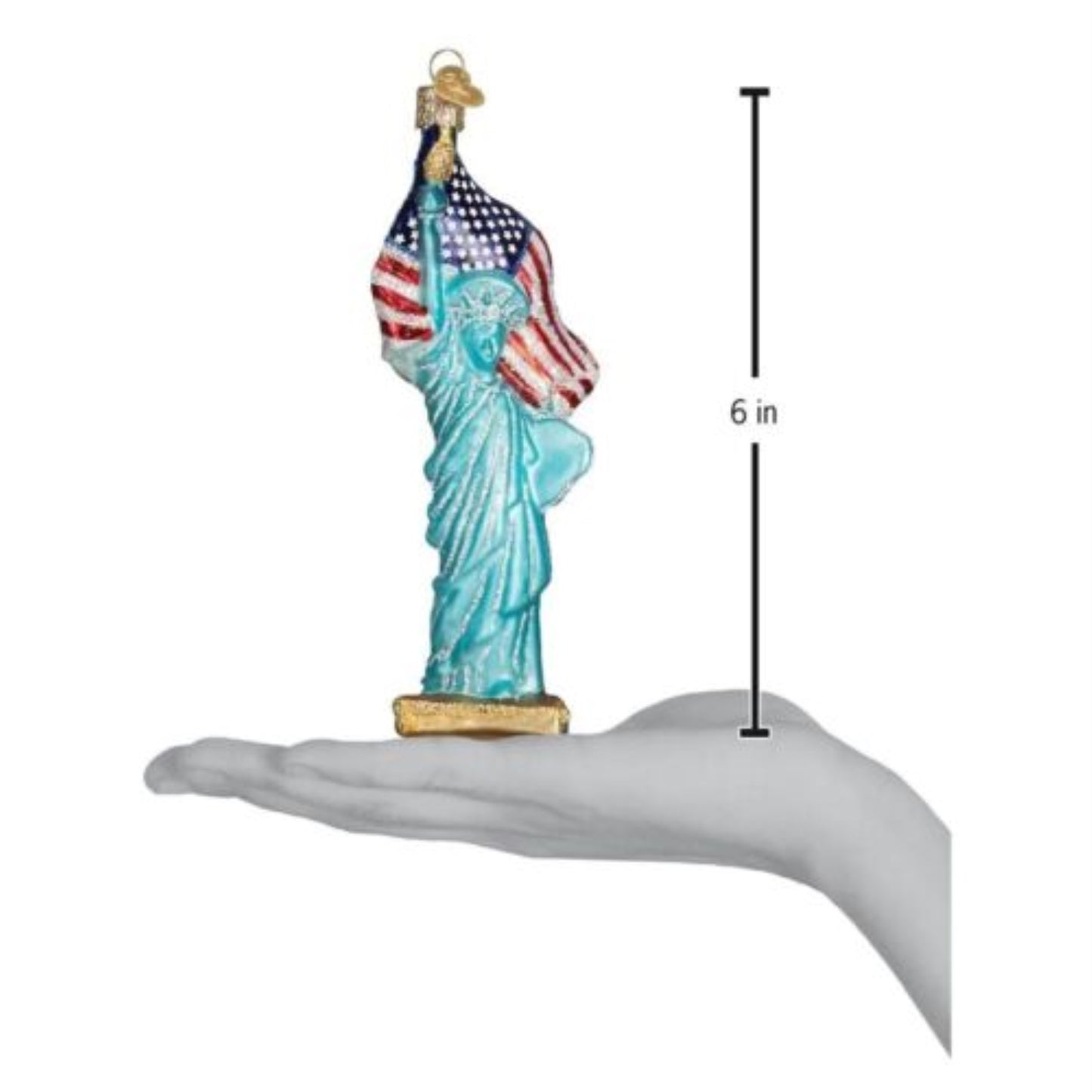 Old World Christmas Statue of Liberty Christmas Ornaments