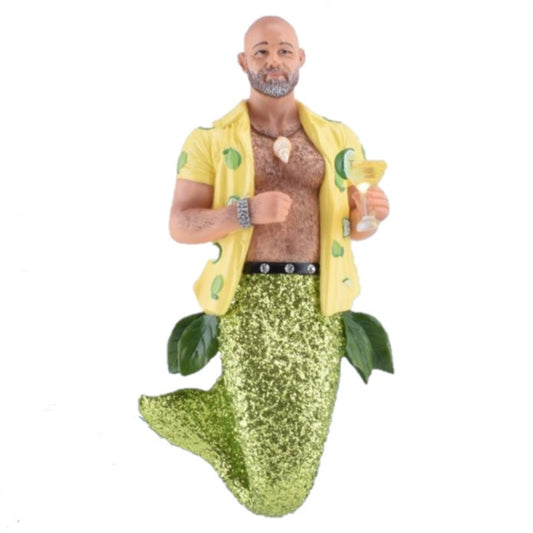 December Diamonds Key Lime Daddy Merman Christmas Ornament