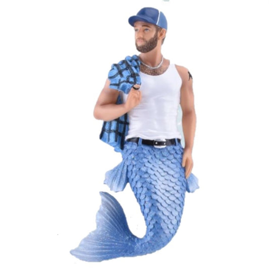 December Diamonds Trucker Merman Christmas Ornament