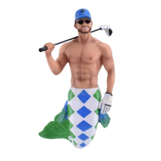 December Diamonds Putt Sinker Merman Christmas Ornament