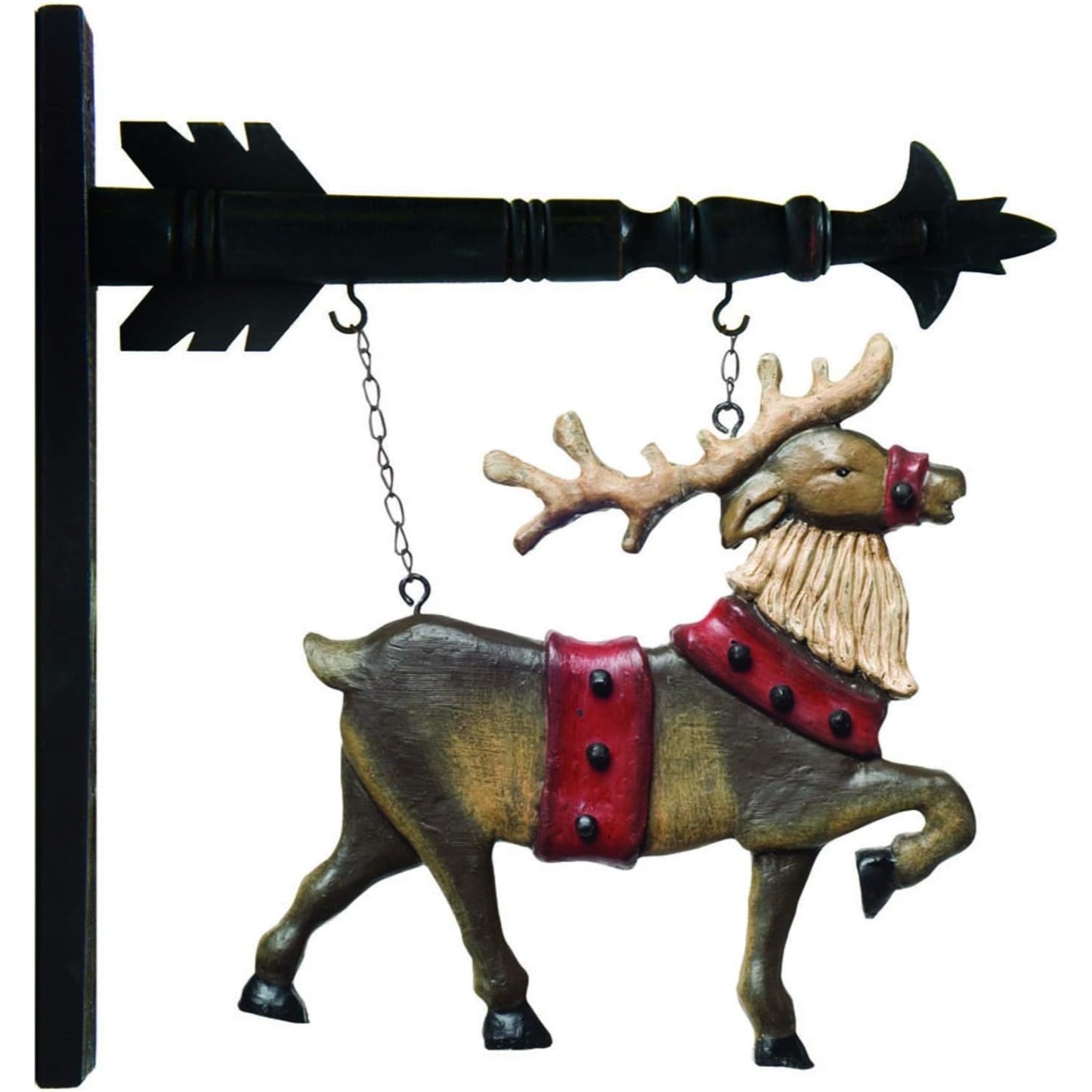 K&K Interiors Reindeer Christmas Arrow Replacement Sign 14 inch - Arrow Sold Separately