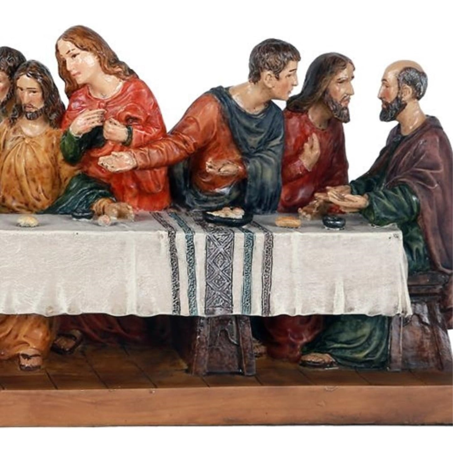 The Last Supper Da Vinci Inspiration Tabeltop Figurine Decorative Gift 12 inch L