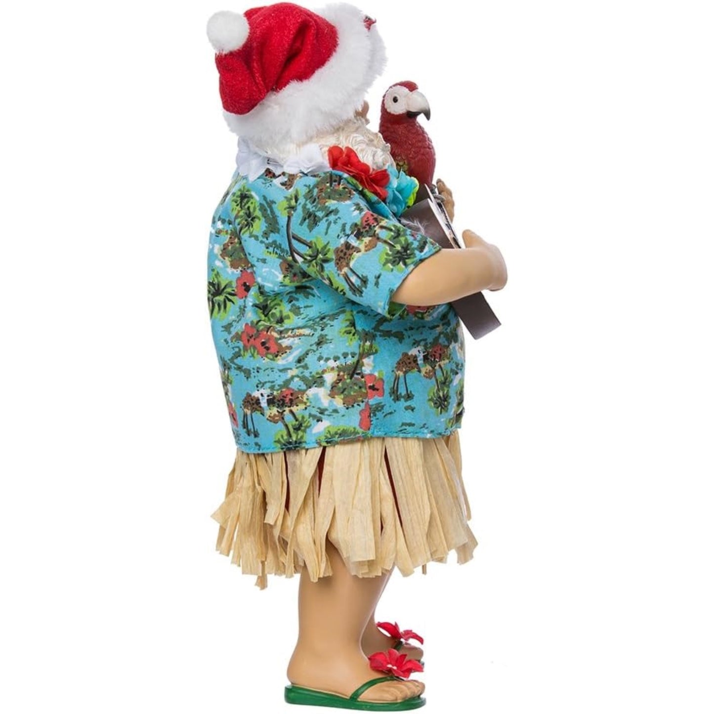 Kurt Adler 11-Inch Fabriche Beach Santa