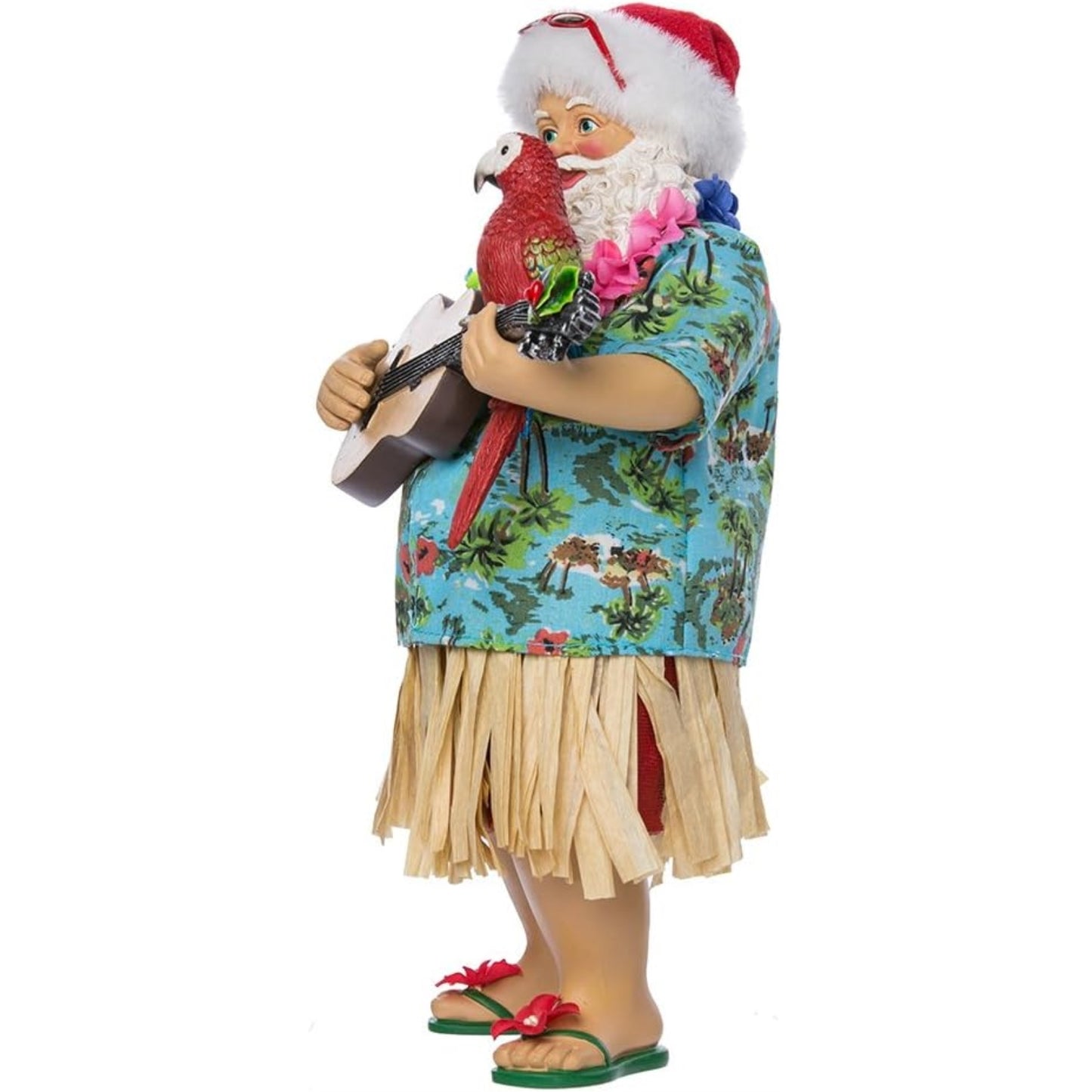 Kurt Adler 11-Inch Fabriche Beach Santa