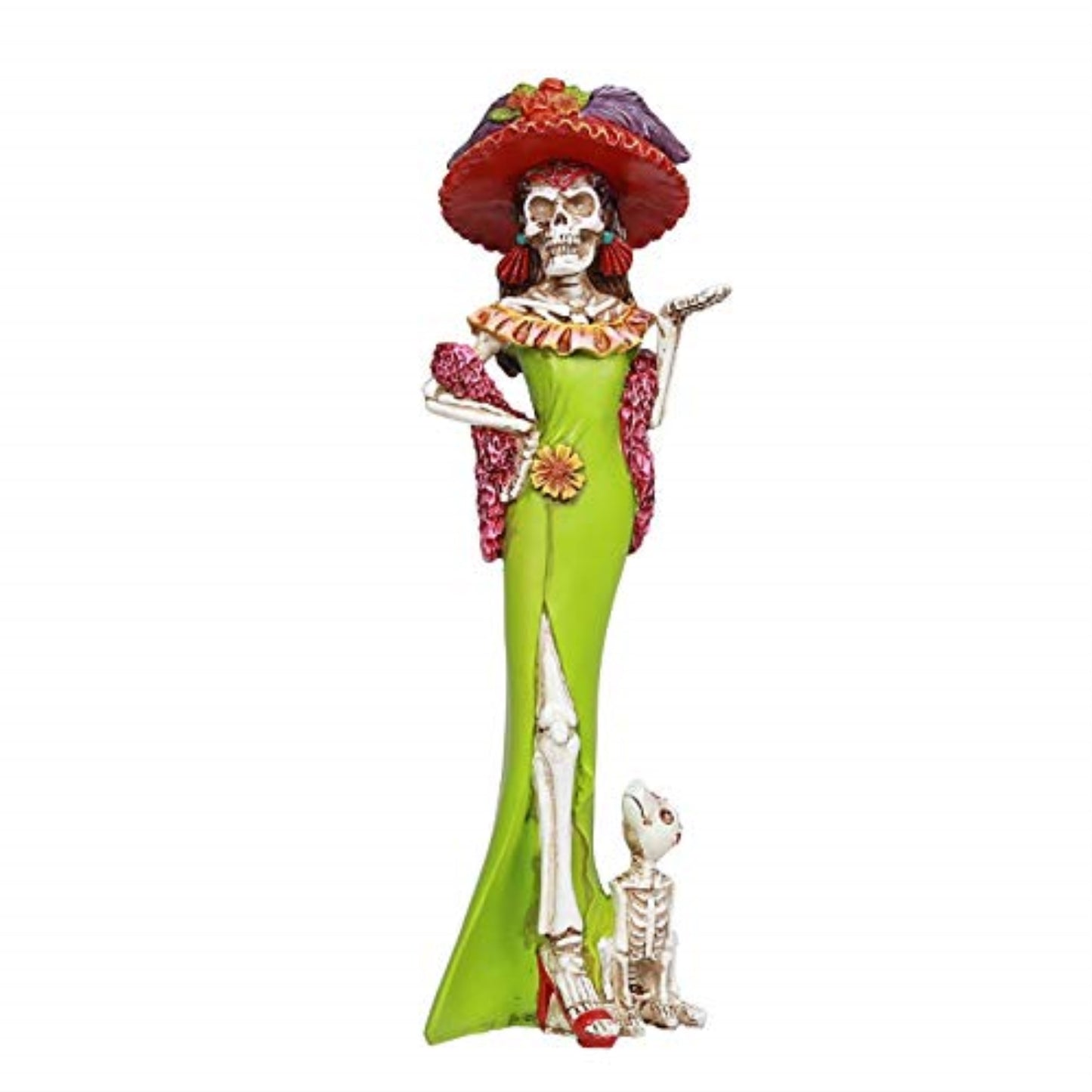 Day of The Dead Beautiful Senorita Resin Figurine 12.75 Inch