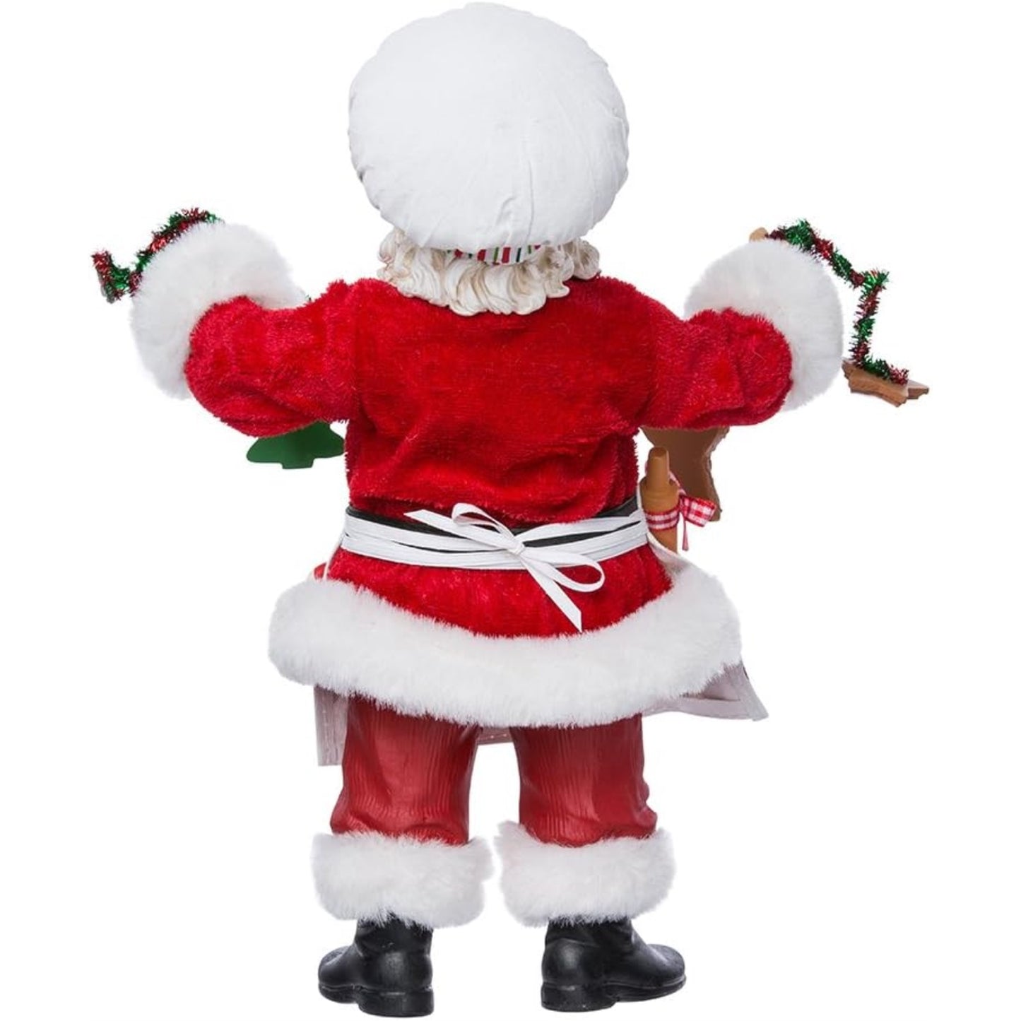 Kurt Adler 12 in. Fabriche Christmas Chef Santa